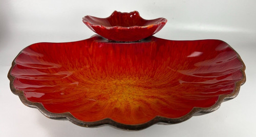 Vtg treasure craft chip dip - treasure,