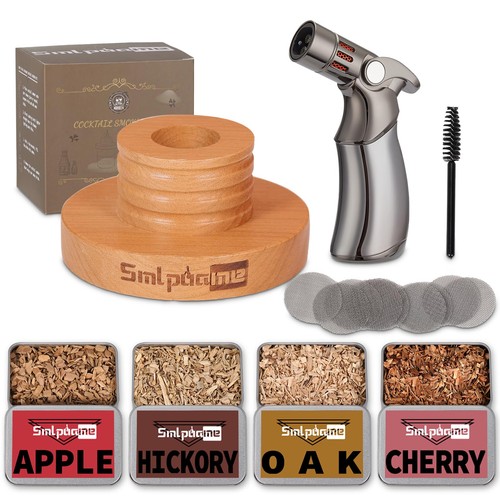Whiskey smoker kit with - whiskey,