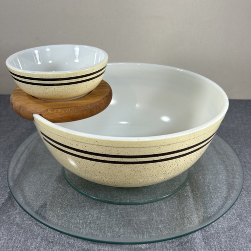 Vtg pyrex stack snack set - vtg, n