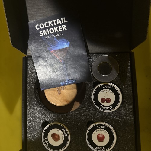 Cocktail smoker kit wood - smoker, 6