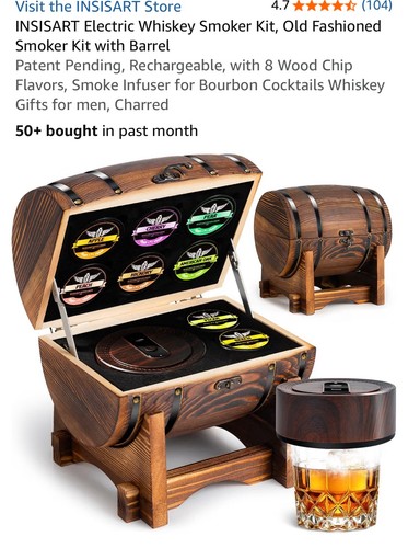 Electric whiskey smoker - electric, kit