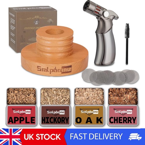 Whiskey smoker kit with torch - with,